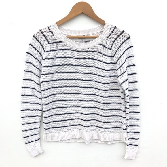 Madewell Sweaters - Madewell DocklinePullover Sweater Mariner Stripes